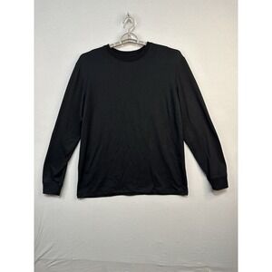 Black Sheep Fam Men's Large Pullover Sweater Classic Black Closet Staple